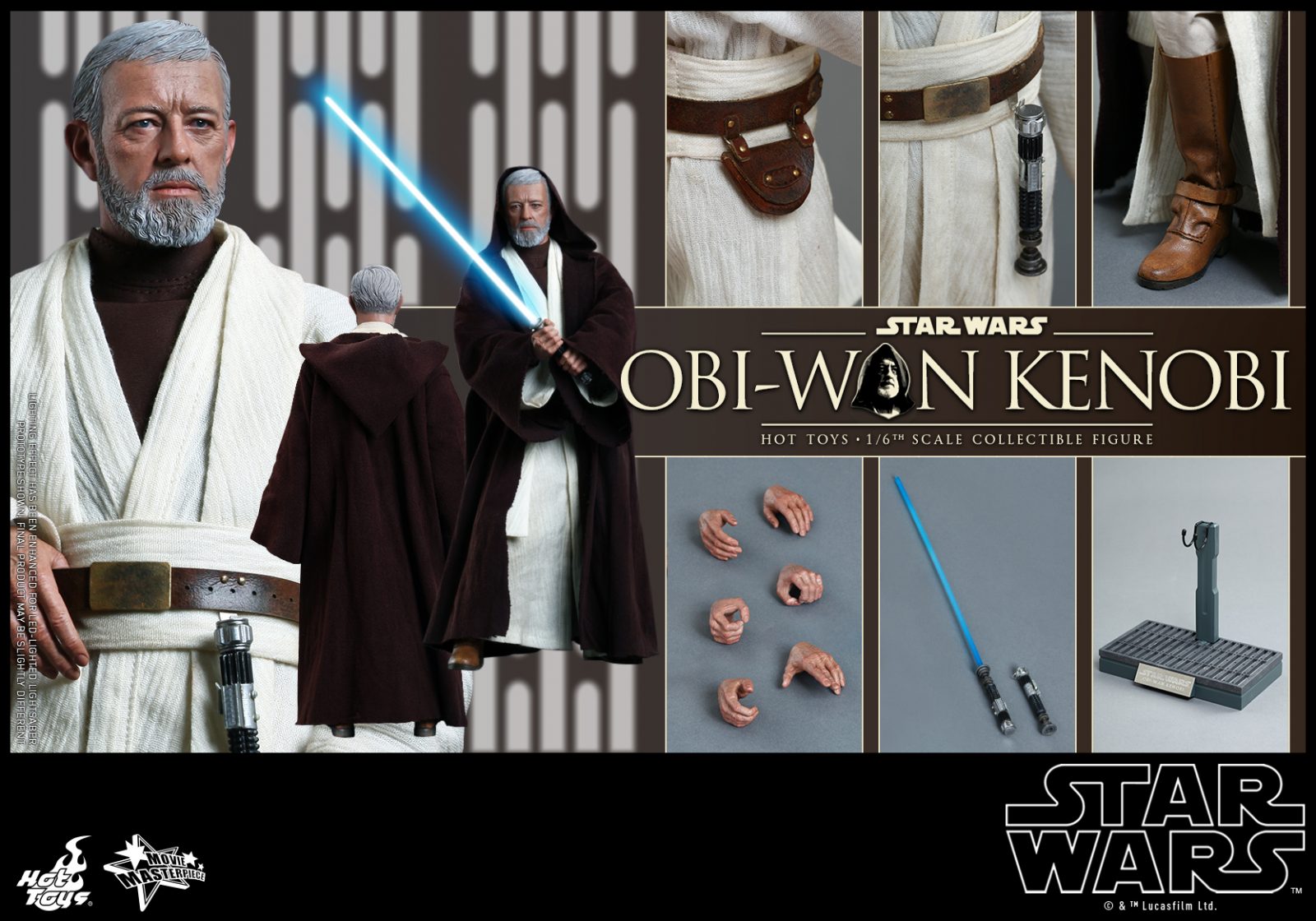 Hot Toys - Star Wars Episode IV A New Hope - Obi-Wan Kenobi Collectible Figure_PR13