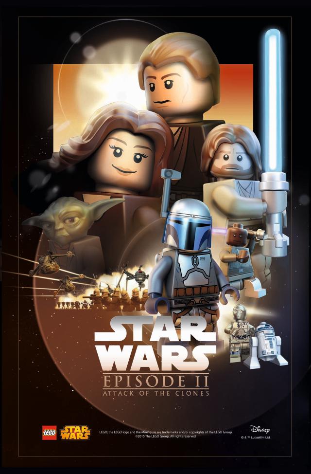 LEGO Star Was Movie Poster - Episode 2 v7