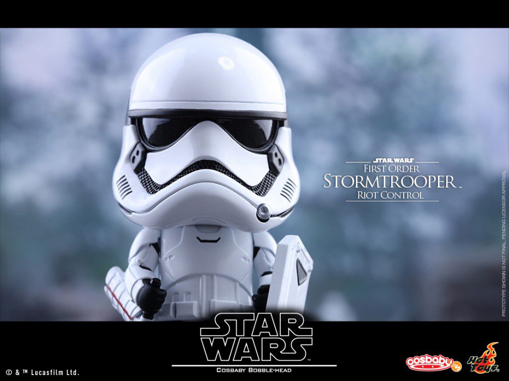 Hot Toys - SWTFA - Cosbaby Bobble-Head (Series 1)_PR8_First Order Riot Control Stormtrooper