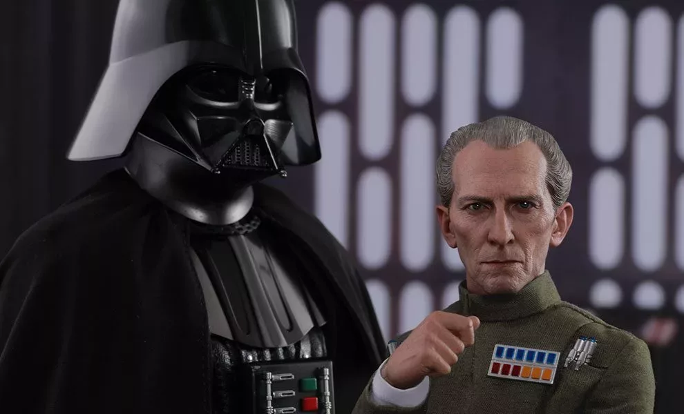 Star Wars Grand Moff Tarkin And Darth Vader Sixth Scale Hot Toys Feature 903162