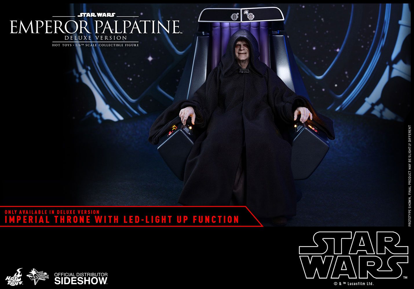 palpatine deluxe hot toys