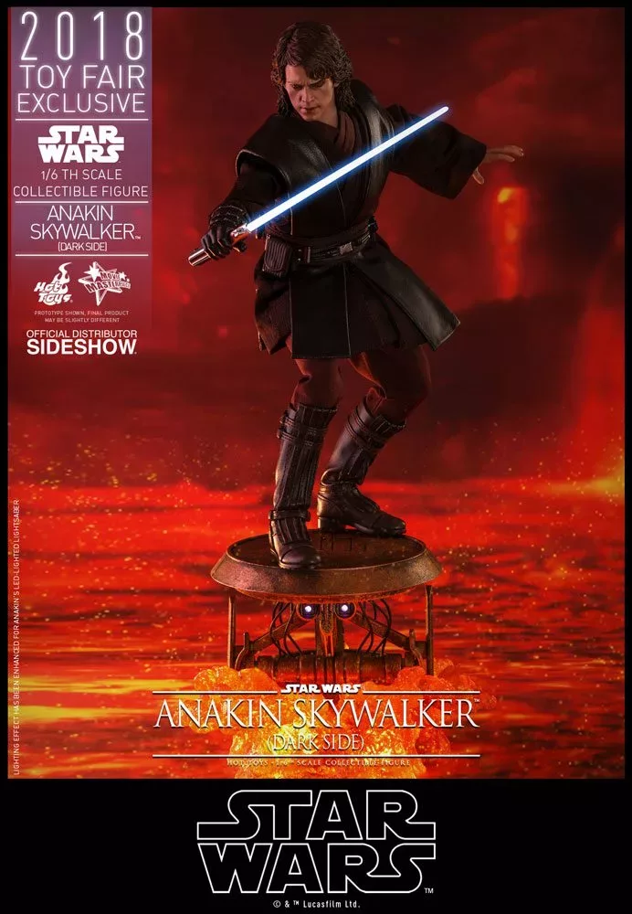 Star Wars Anakin Skywalker Dark Side Sixth Scale Figure Hot Toys 903622 02