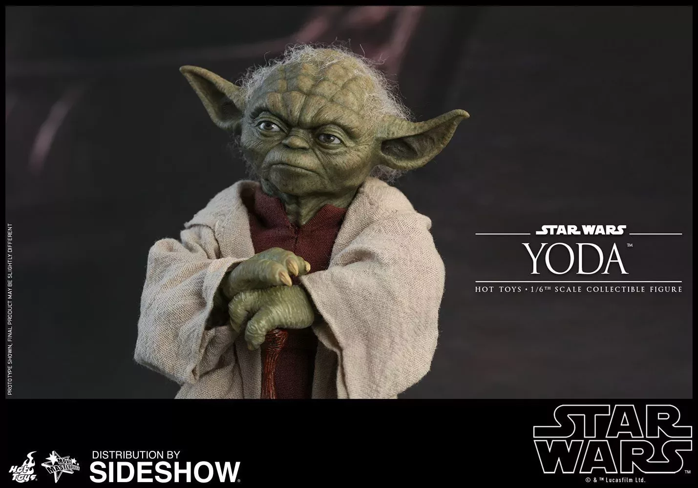 Star Wars Yoda Sxith Scale Figure Hot Toys 903656 01