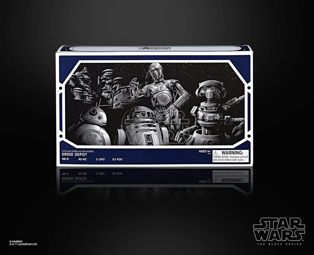 STAR-WARS-THE-BLACK-SERIES-6-INCH-DROID-DEPOT-4-PACK-(in-pck-2)